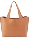 Hobo Vida Leather Tote In Beige