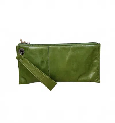 Hobo Women's Vida Wristlet In Garden Green In Multi