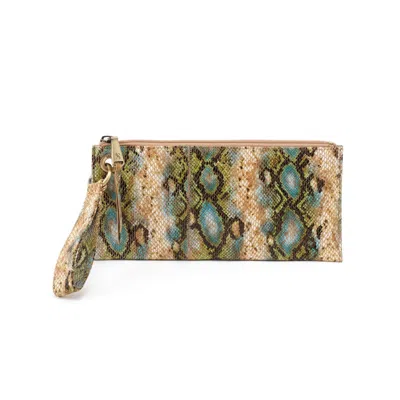 Hobo Women's Vida Wristlet Purse In Garden Snake In Multi