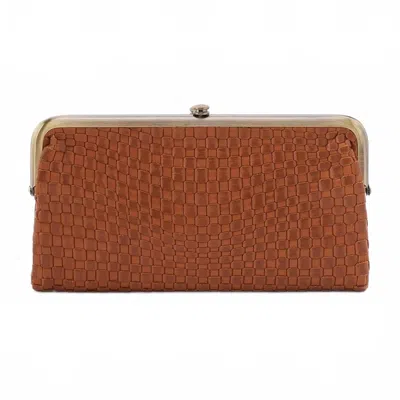 Hobo Woomen's Lauren Clutch Wallet In Wheat In Gold