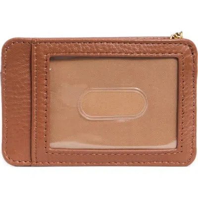 Hobo Works Credit Card Wallet In Toffee