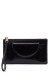 Hobo Zenith Leather Wristlet In Black