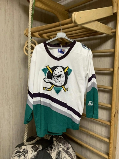 Pre-owned Hockey Jersey X The Mighty Ducks Nhl The Mighty Ducks Starter Jersey In Multicolor