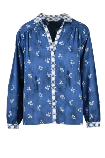 Hod Blue Cotton Shirt
