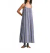 Hod Robe Lexima Dress In Dusk Stripe In Animal Print