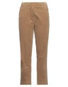 Hod Woman Pants Camel Size 25 Cotton, Elastane In Beige