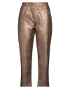 Hod Woman Pants Gold Size 28 Viscose, Polyester
