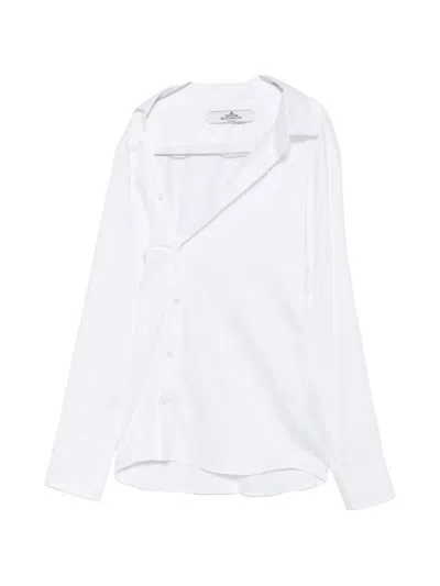 Hodakova Asymmetric-design Shirt In White