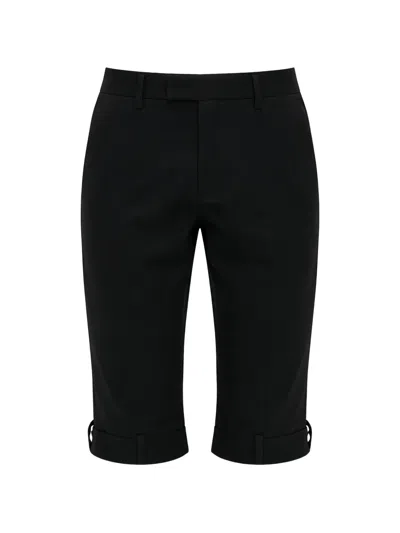 Hodakova Cuffed-upside Shorts In Black