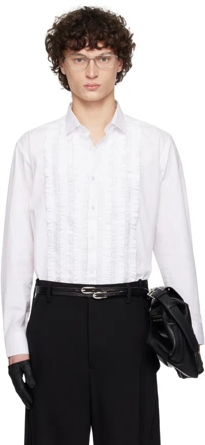 Hodakova Frill Shirt In White