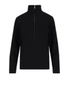 Hodakova Zip Turtleneck Sweater - Black In Black