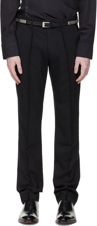 Hodakova Horse Hair Suit Trousers In Black