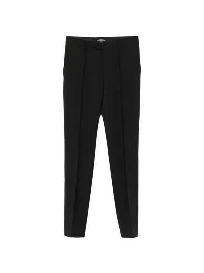 Hodakova Horsehair Tailored Trousers In Black