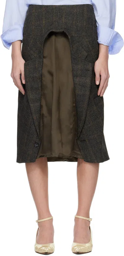 Hodakova Inside Out Blazer Midi Skirt