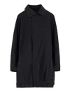 Hodakova Upside Down Pattern Stretch Wool Blend Jacket In Black