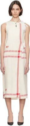 Hodakova Kitchen Towel Wrap Midi Dress