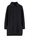 Hodakova Upside Down Pattern Stretch Wool Blend Jacket In Black