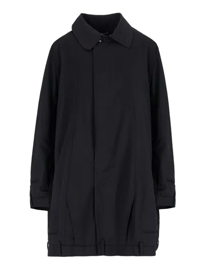 HODAKOVA LAMINAR" WOOL-BLEND COAT - BLACK