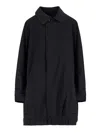 Hodakova Upside Down Cotton Jacket With High Collar In Gray