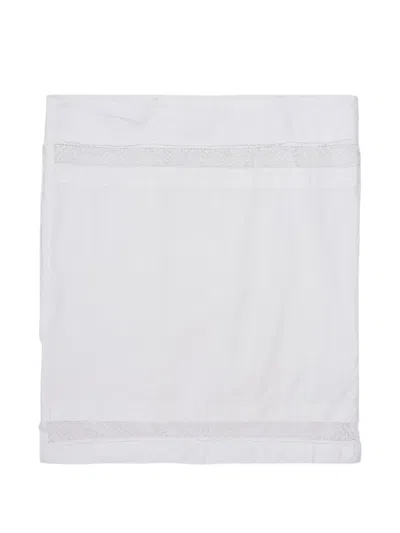 Hodakova Pillow Case Lace-insert In White