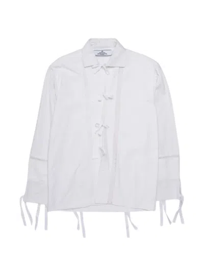 Hodakova Pillow Case Lace-trim Shirt In White