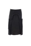 Hodakova Inside Out Blazer Skirt In Black