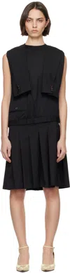 Hodakova Upside Down Pleated Midi Dress