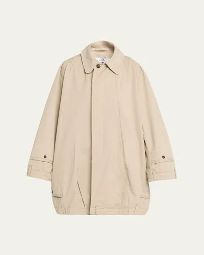 Hodakova Upside Down Trench Coat In Sand