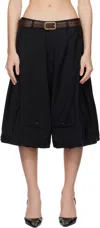 Hodakova Upside Down Wide Trouser Shorts