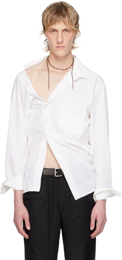 Hodakova White Asymmetric Shirt