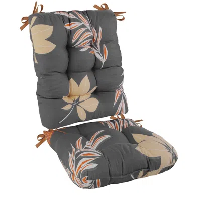 Hodetail 2pcs/set 1pc Back Cushion And 1pc Seat Cushion Rocking Chair Cushion Upper And Lower Back And Seat S