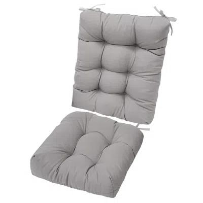 Hodetail 2pcs/set 1pc Back Cushion And 1pc Seat Cushion Rocking Chair Cushion Upper And Lower Back And Seat S