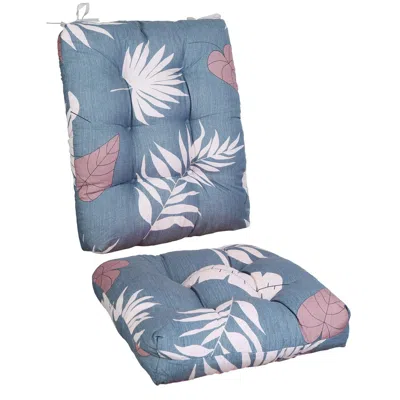 Hodetail 2pcs/set 1pc Back Cushion And 1pc Seat Cushion Rocking Chair Cushion Upper And Lower Back And Seat S