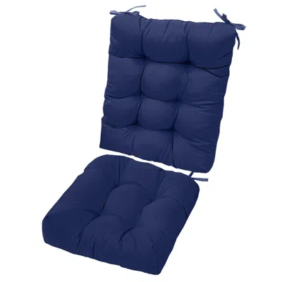 Hodetail 2pcs/set 1pc Back Cushion And 1pc Seat Cushion Rocking Chair Cushion Upper And Lower Back And Seat S