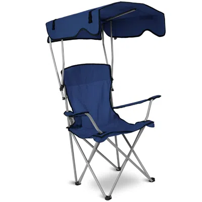 Hodetail Foldable Beach Canopy Chair Sun Protection Camping Lawn Canopy Chair 330lbs Load Folding Seat