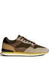 Hoff 30mm City Aspen Panelled Lace-up Sneakers In Brown