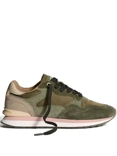 HOFF 30MM CITY LOS ANGELES PANELLED LACE-UP SNEAKERS