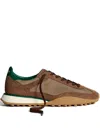 Hoff 35mm Bridge Mkii Lace-up Panelled Sneakers In Brown