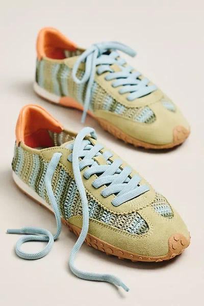 Hoff Bridge Crochet Sneakers In Green