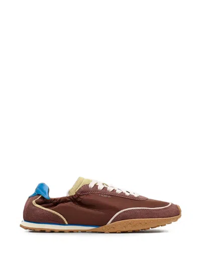 Hoff Bridge Dopamine Panelled Sneakers In Burgundy