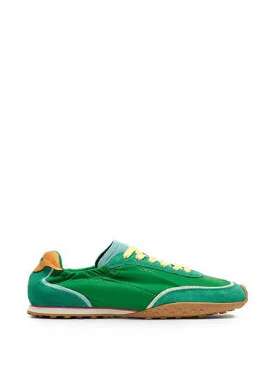 Hoff Bridge Dopamine Panelled Sneakers In Green