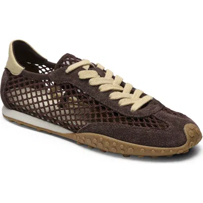 Hoff Bridge Fishnet Sneaker In Brown