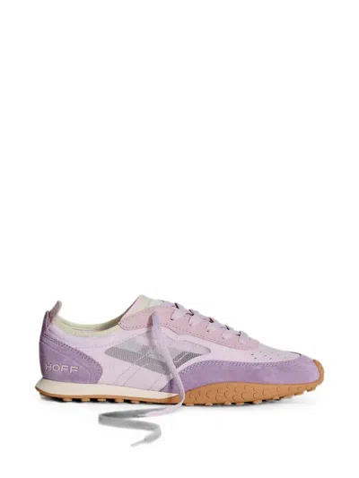 Hoff Bridge Mesh Panelled Sneakers In Purple