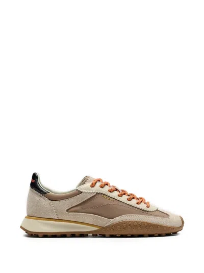 Hoff Bridge Panelled Lace-up Sneakers In Neutral