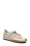 Hoff Bridge Bow Vichy Mary Jane Sneakers In White