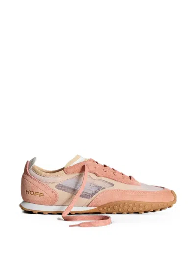 Hoff Calf Suede-panelled Mesh Sneakers In Multi