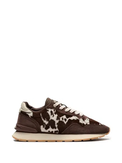 Hoff City Cow-print Panelled Sneakers In Multi