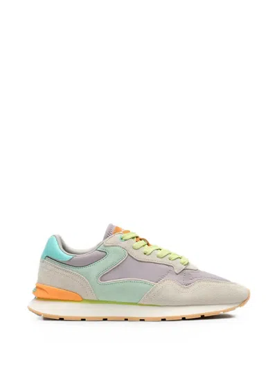 Hoff City Dopamine Panelled Suede-trim Sneakers In Multi