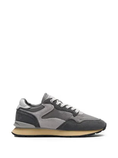 Hoff City Panelled Lace-up Sneakers In Gray