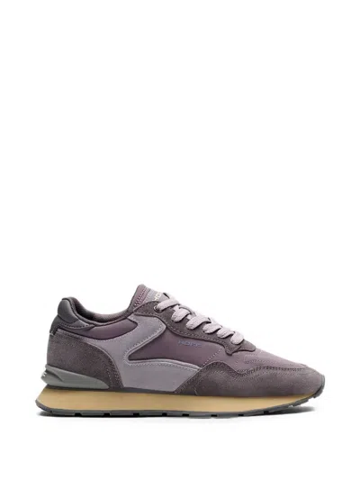 Hoff City Panelled Low-top Sneakers In Purple